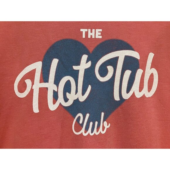 Wildfox Hot Tub Club Graphic Sweatshirt M Oversized Bubblegum Casual Baddie - Picture 3 of 9